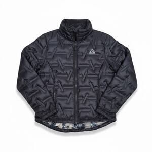 Gerry Women's Page Zip Front Navy Blue Puffer Coat Warm Down 650 S Small